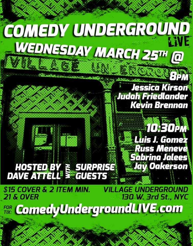 Comedy Underground social