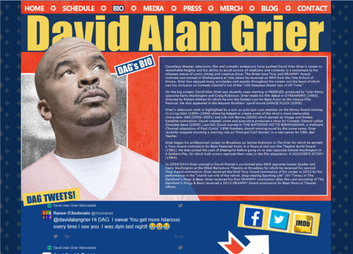 David Alan Grier work