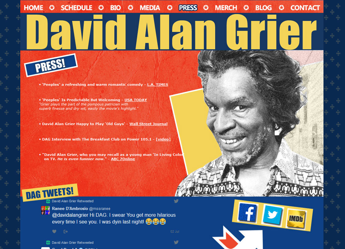 David Alan Grier work