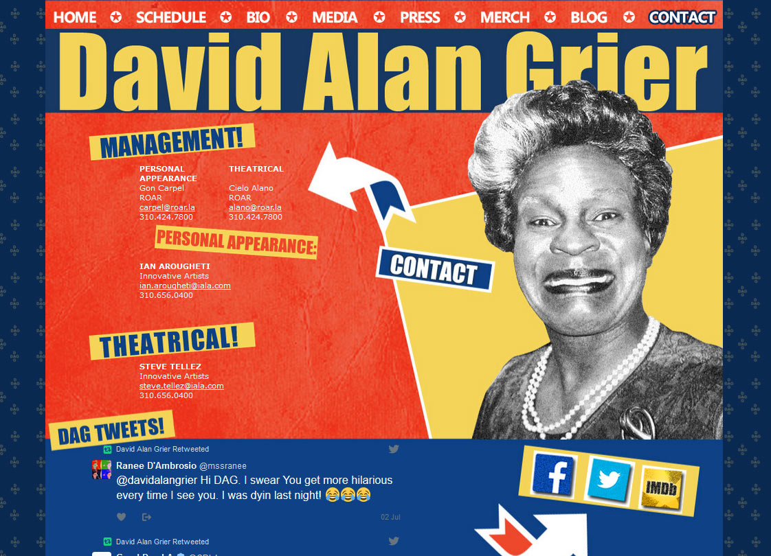 David Alan Grier work