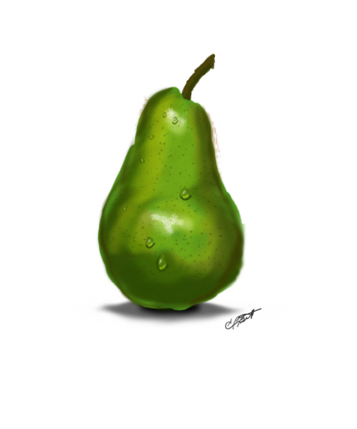 Pear illustration
