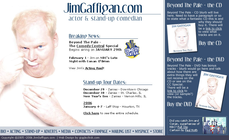 Jim Gaffigan work