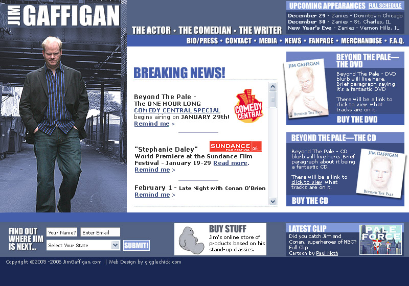 Jim Gaffigan work