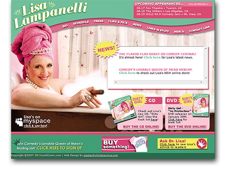 Lisa Lampanelli work