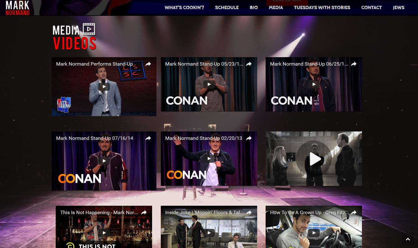 Mark Normand work