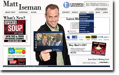 Matt Iseman work
