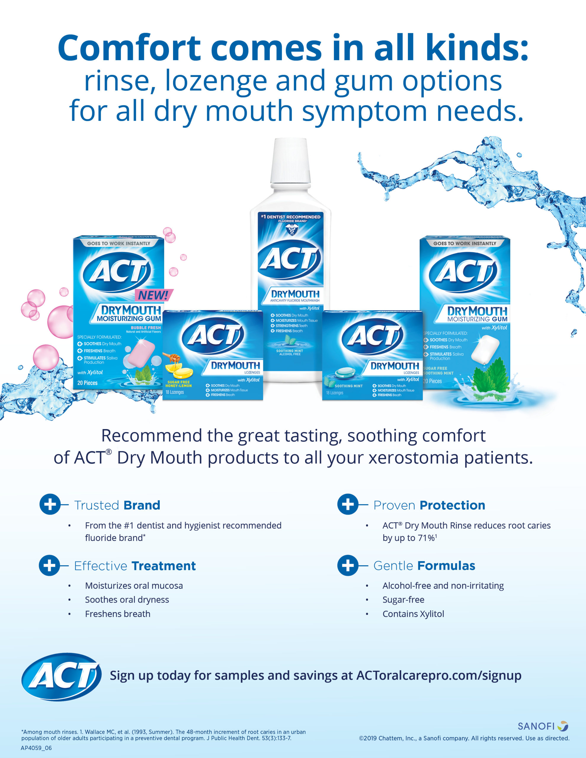 ACT sell sheets
